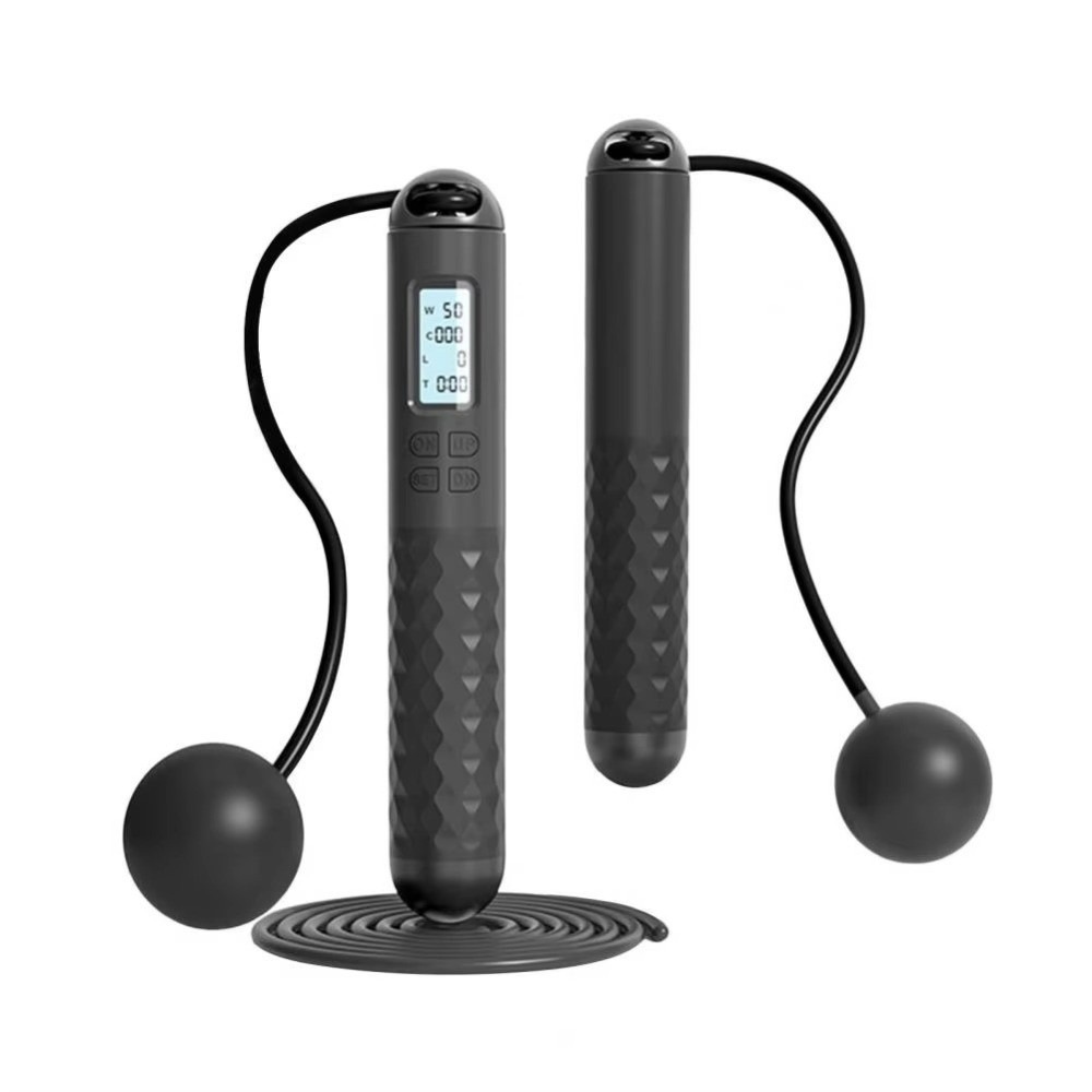 Smart Jump Rope Digital Counter - Corda de Pular Portátil Sem Fio