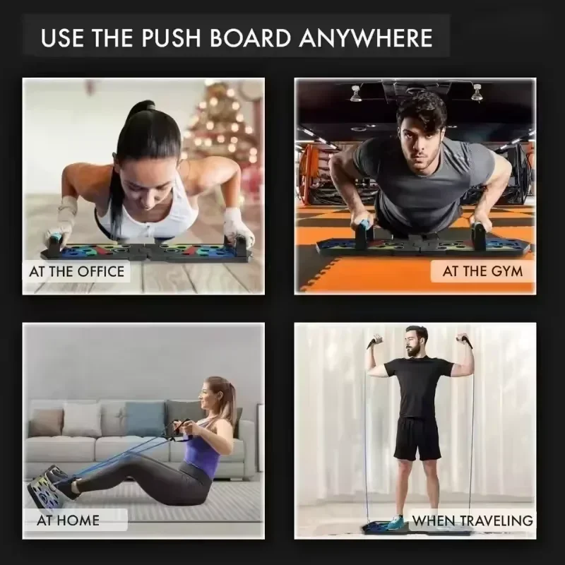 Nova Prancha de Flexões Portát - Push Up Board Foldable Multi Function avaliação e preço