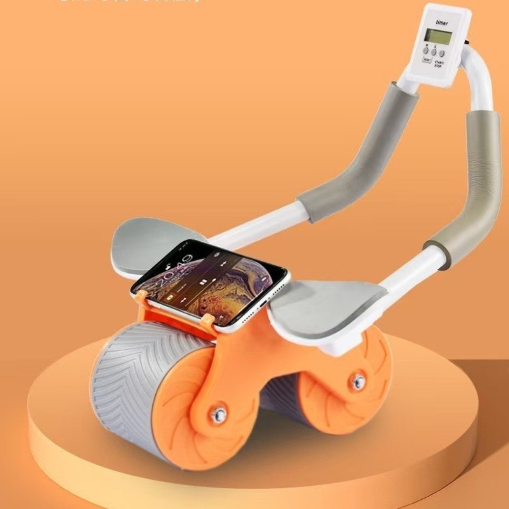 Roda Abdominal com Retorno Aut - Ab Roller Wheel With Elbow Support avaliação e preço