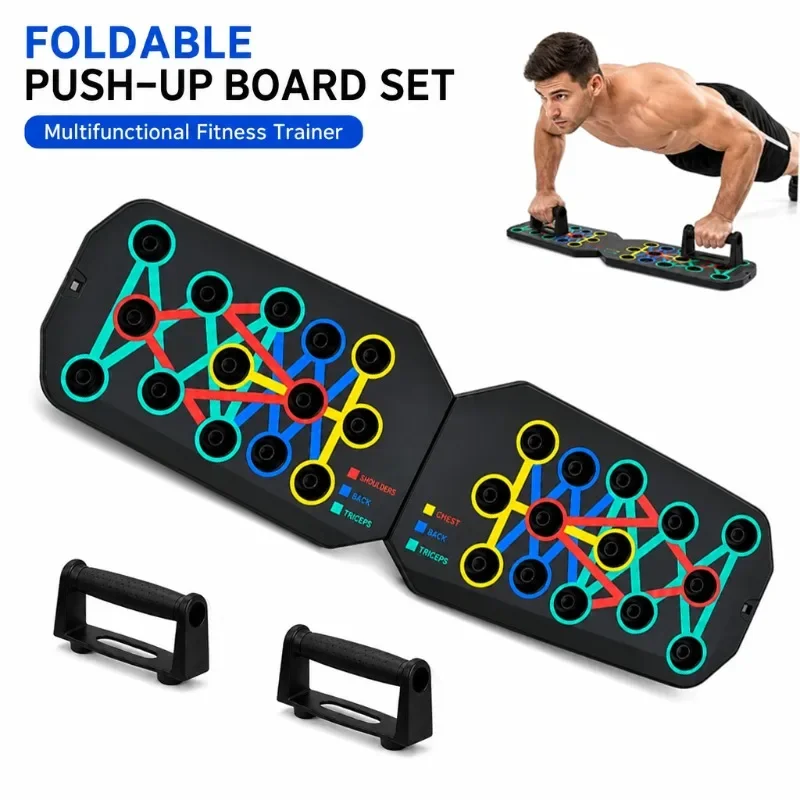 Suporte dobrável para exercíci - Push Up Board Foldable Multi Function avaliação e preço