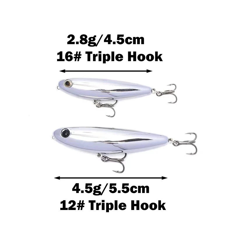 Novo 4.5g mini wobblers lápis  - Fishing avaliação e preço