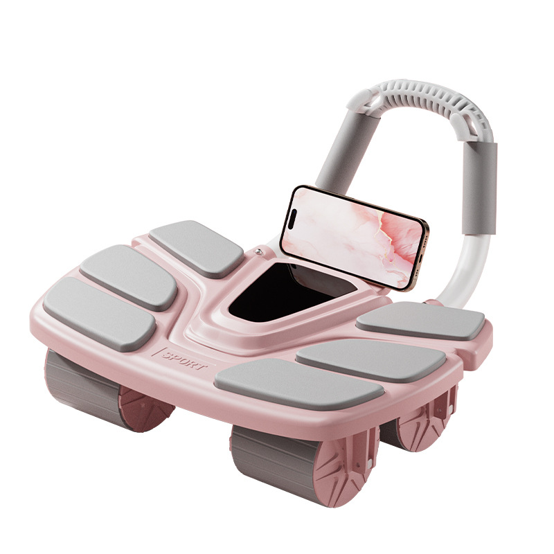 Rolo Abdominal Automático de 6 - Ab Roller Wheel With Elbow Support avaliação e preço