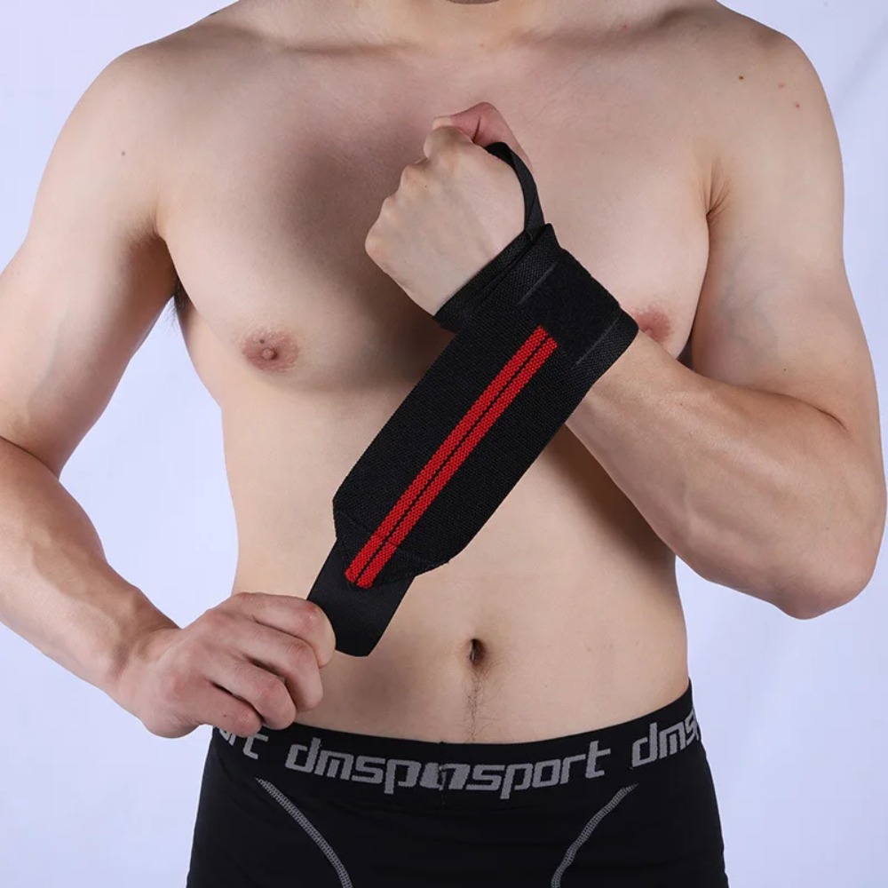 2 unidades de faixas elásticas - Wrist Wraps Weightlifting Support avaliação e preço