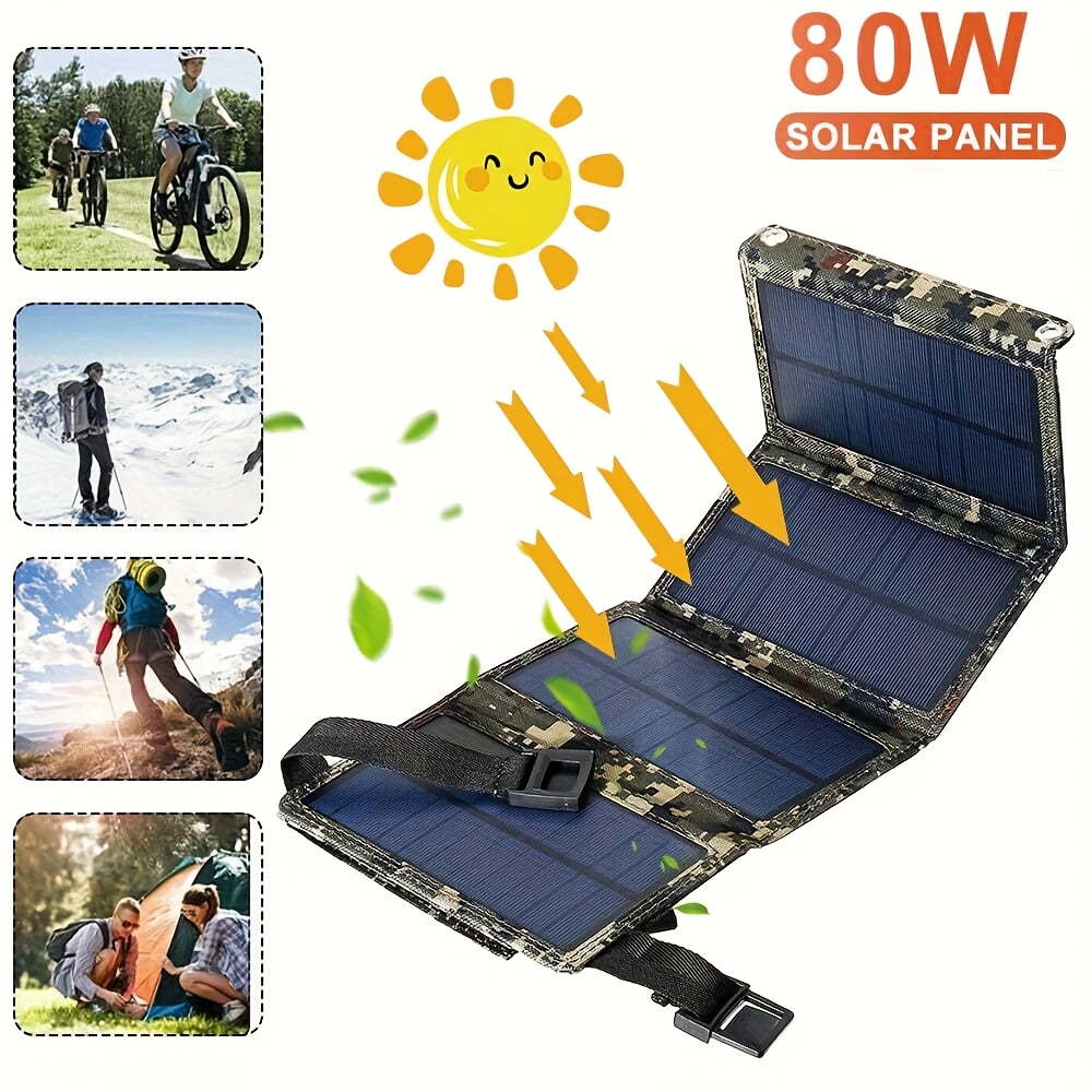 Painel Solar Portátil Dobrável - Camping avaliação e preço