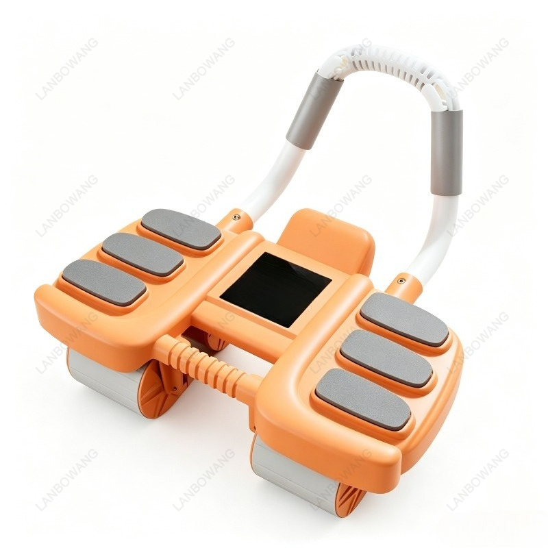 Rolo Abdominal com 4 Rodas e S - Ab Roller Wheel With Elbow Support avaliação e preço