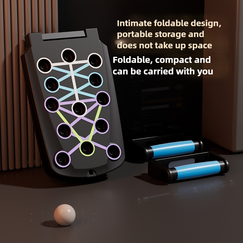 1 unidade de prancha dobrável  - Push Up Board Foldable Multi Function avaliação e preço